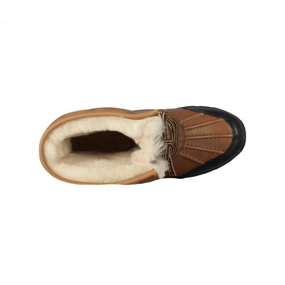 NEW CLOUD NINE ladies sheepskin tundra boot in chestnut - Picture 5 of 6
